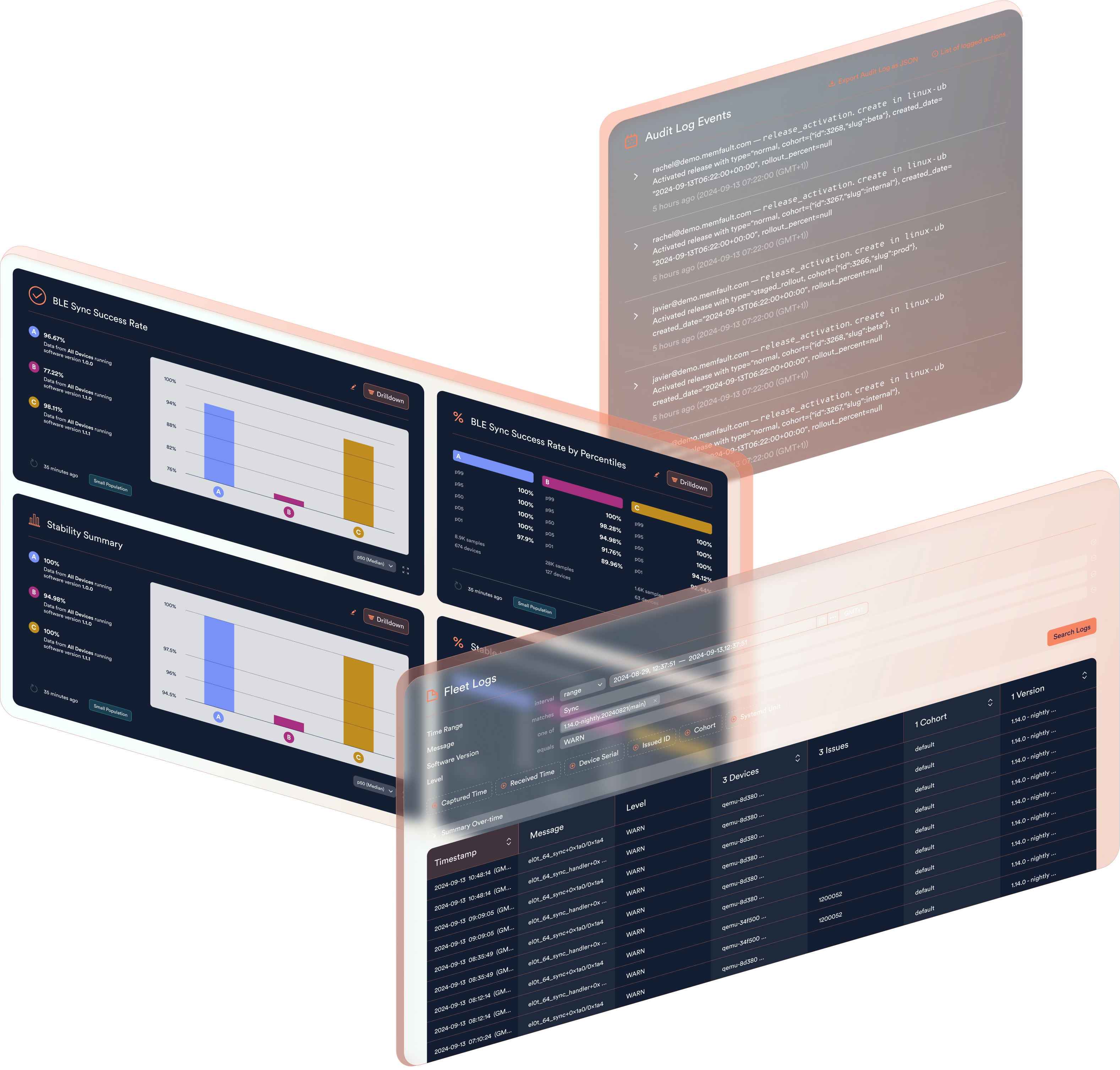 Meet your compliance requirements with Memfault