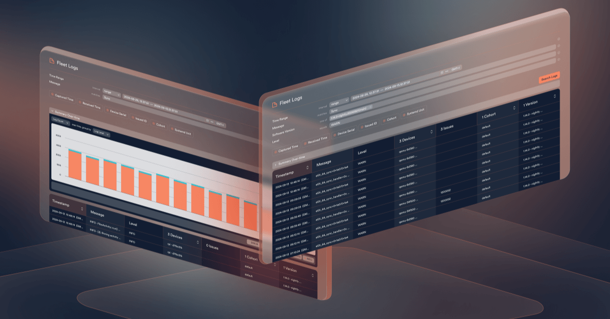 Log Management for Embedded Devices