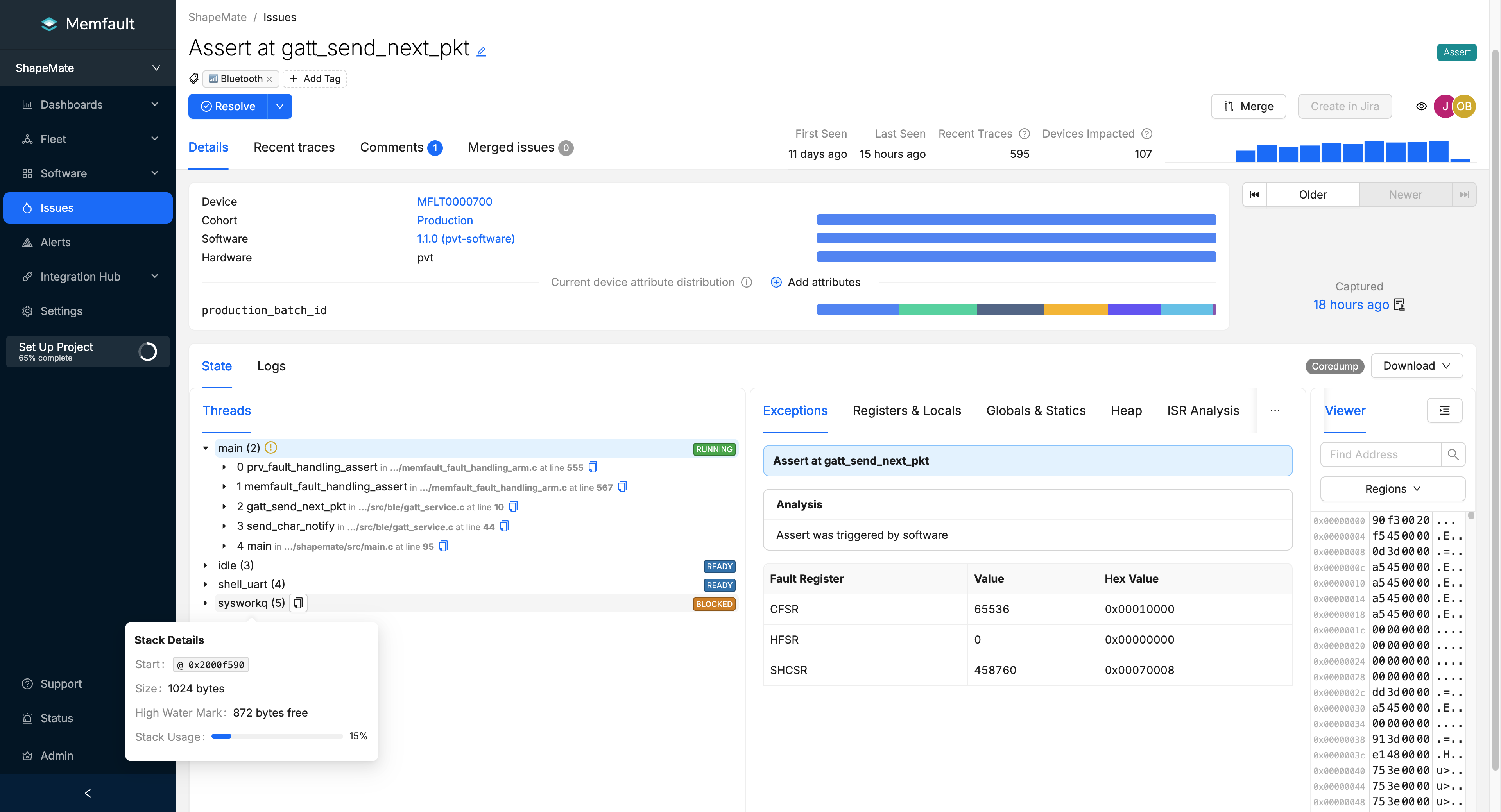 Robust Crash Monitoring